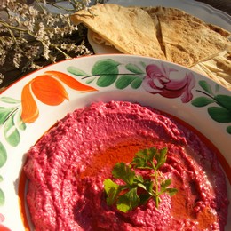 Trochu libanonskej kuchynecviklov hummus