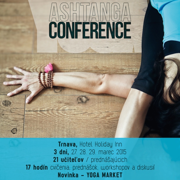 Sa o 3 x jednodov vstup na Ashtanga Yoga Conference