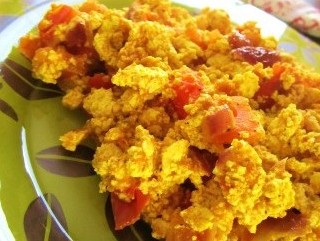 Scrambled tofu