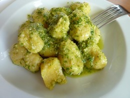 Domce zemiakovo battov gnocchi