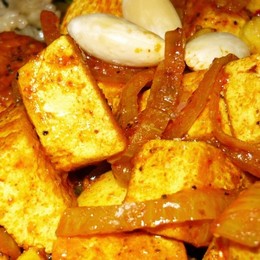 Tofu na mandliach