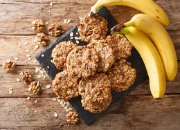 Rchle pohnkovo-bannov cookies